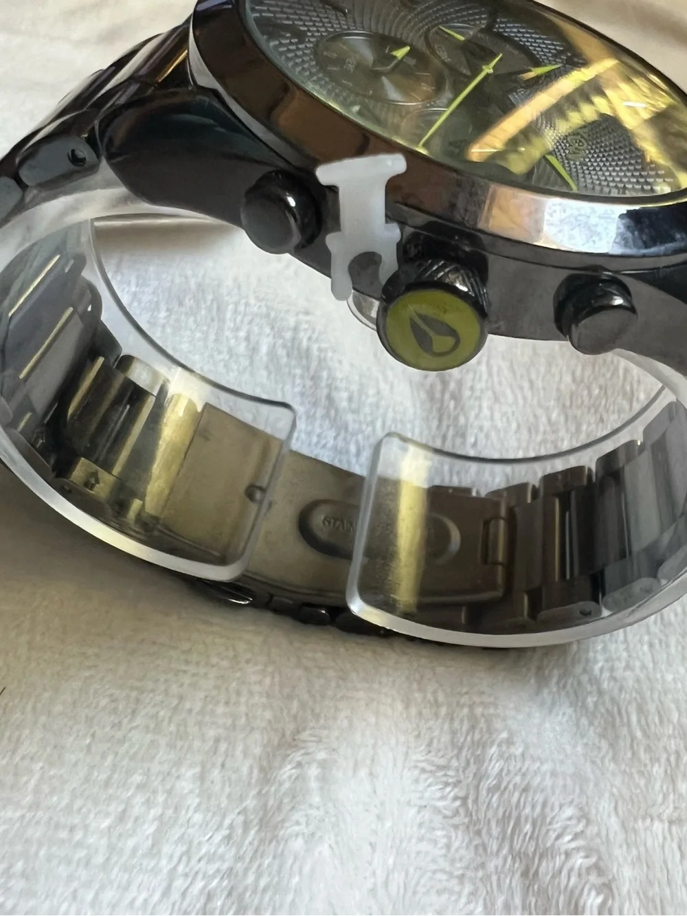 Nixon The Bullet Chrono Men's Gunmetal Stainless Steel Watch